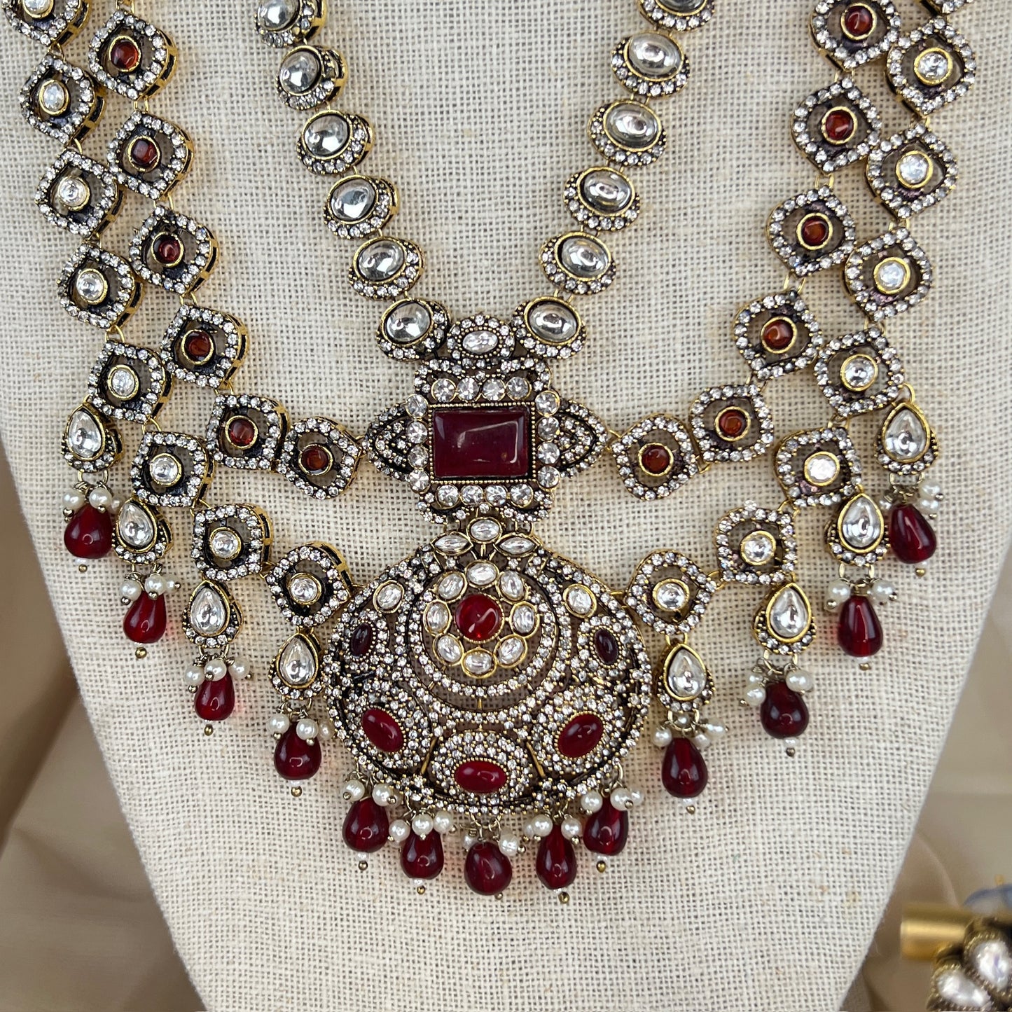 Kundan Long | Haar | Necklace Set