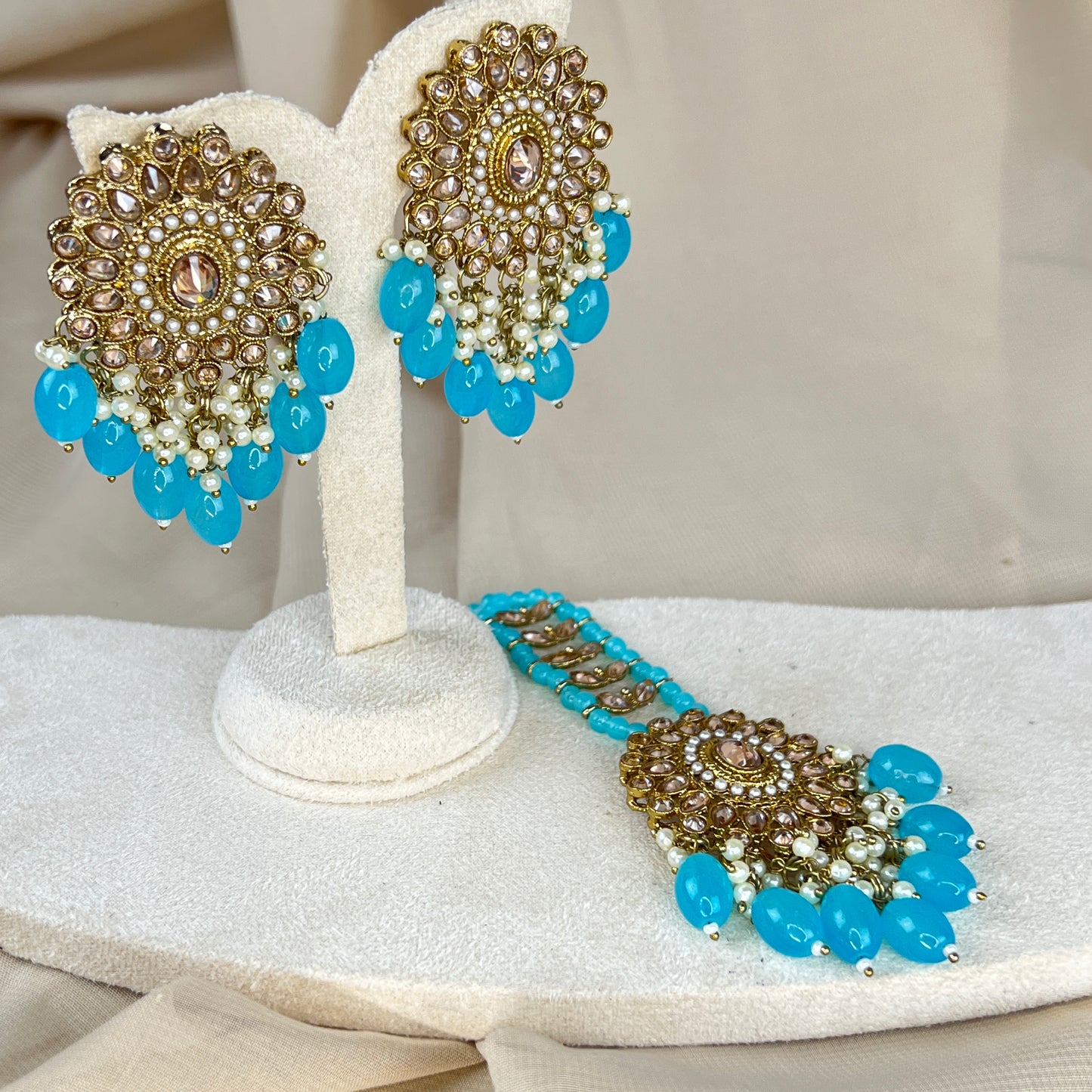 Earring and Tikka Set
