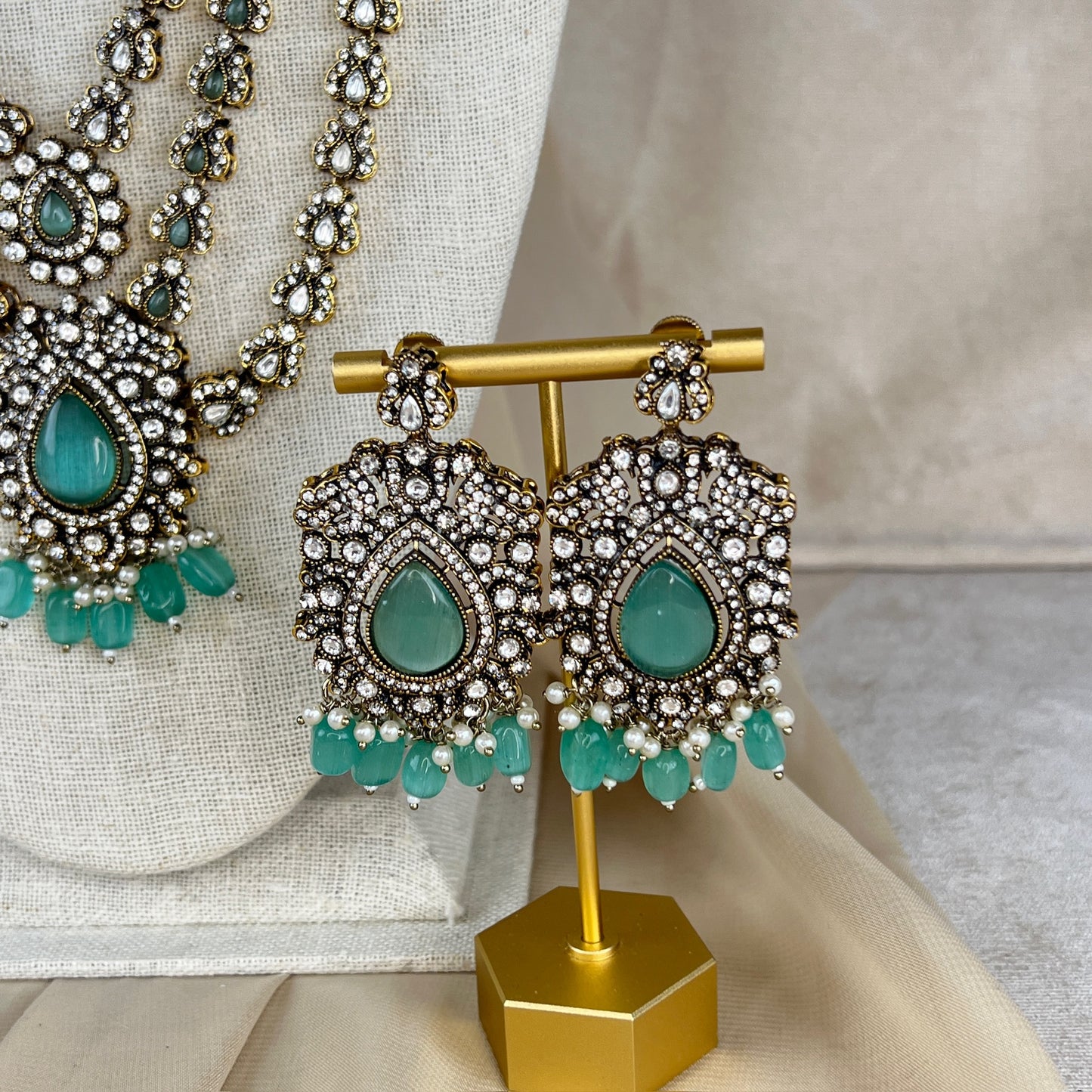 Kundan Long | Haar | Necklace Set