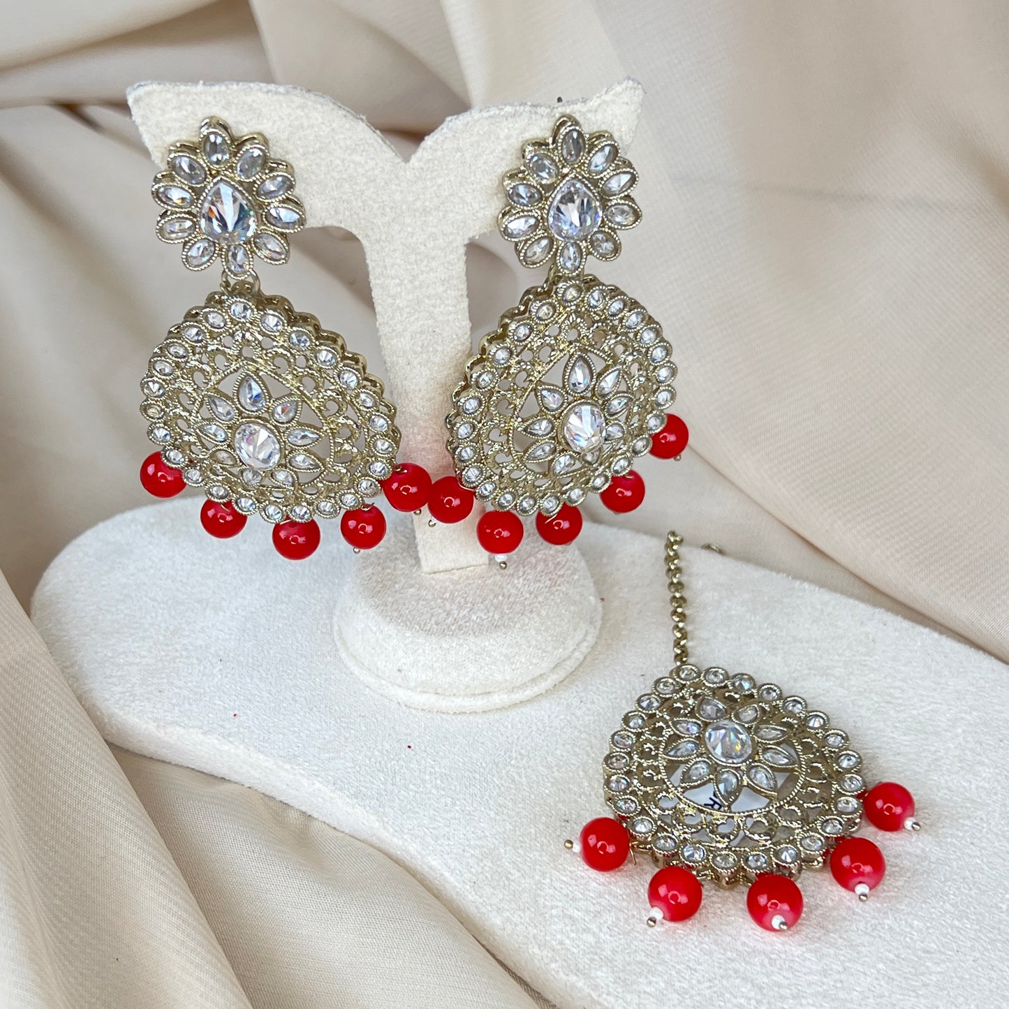 Earring & Tikka Set