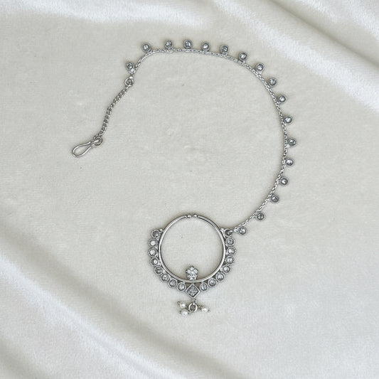 Silver Bridal Clip On Nose Ring | Naath