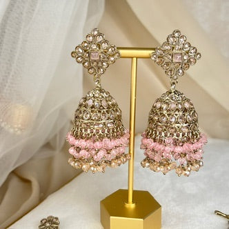 Pakistani Style Semi Bridal Set w/Jhoomar