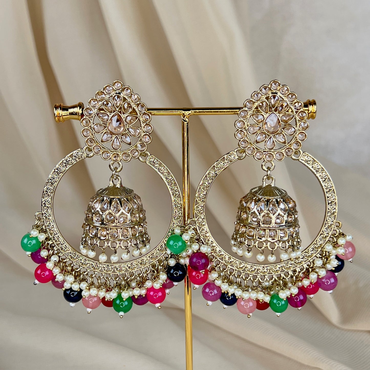 Statement Jhumka Earring