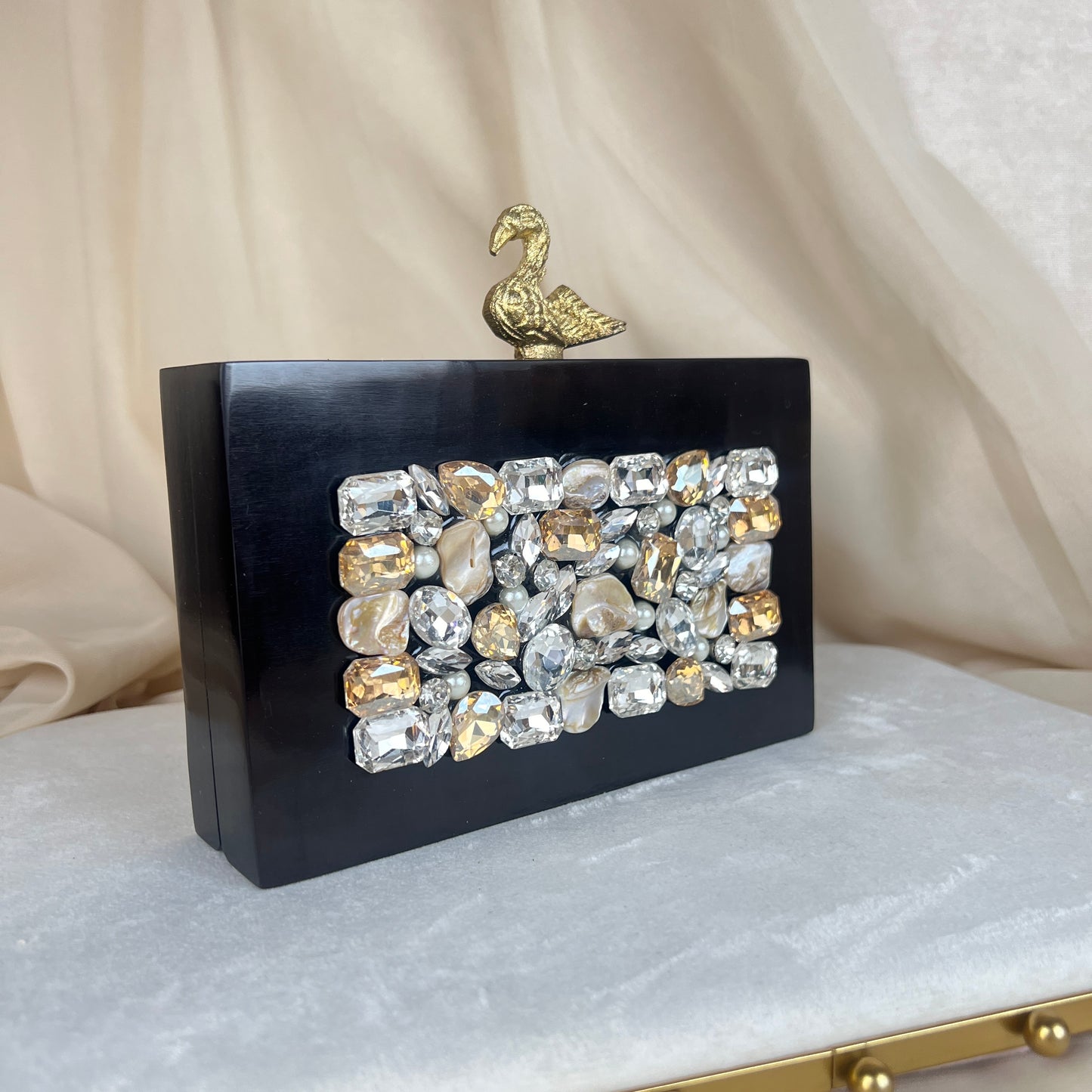 Resin | Acrylic Stone Clutch