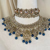 Double Choker Semi Bridal Set