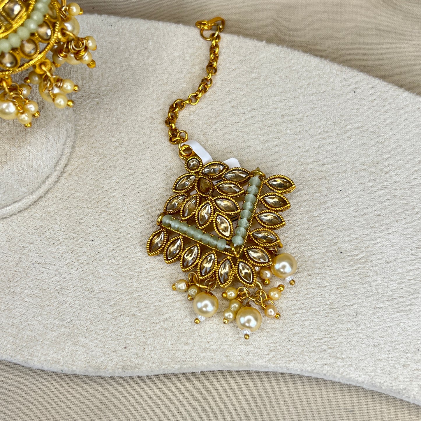 Jhumka Earring and Tikka Set
