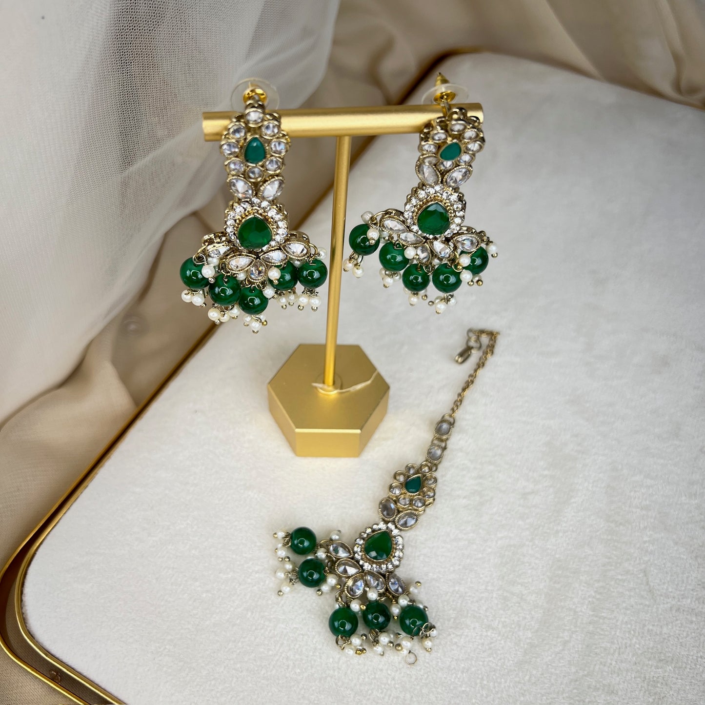 Polki Semi Bridal Choker Set