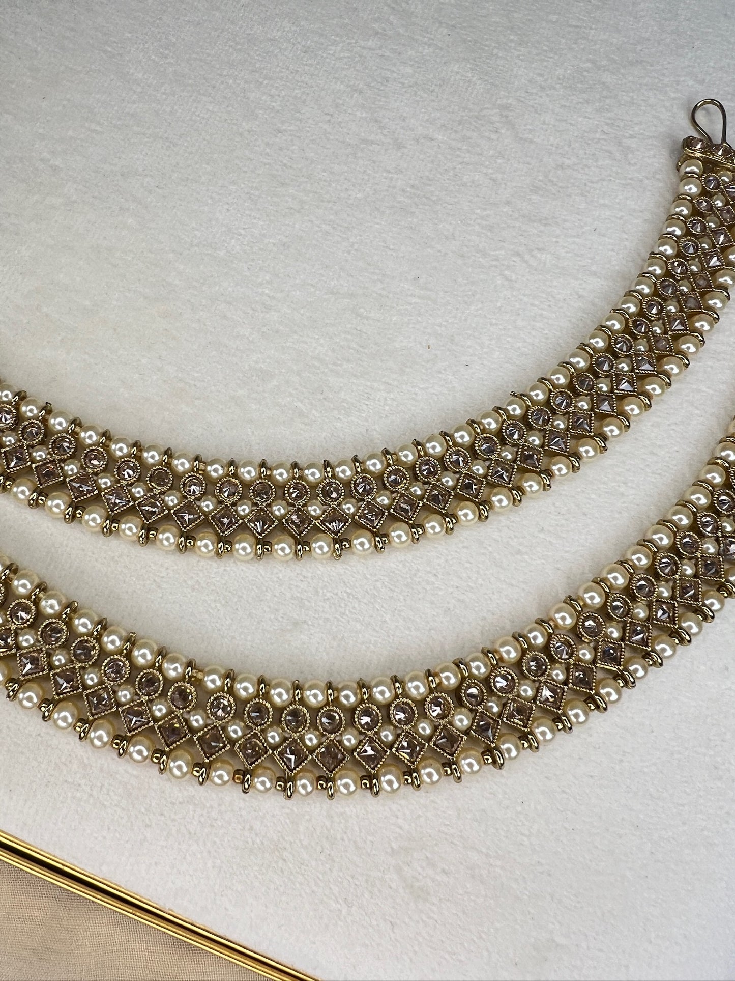 Polki Kundan Payal | Anklet