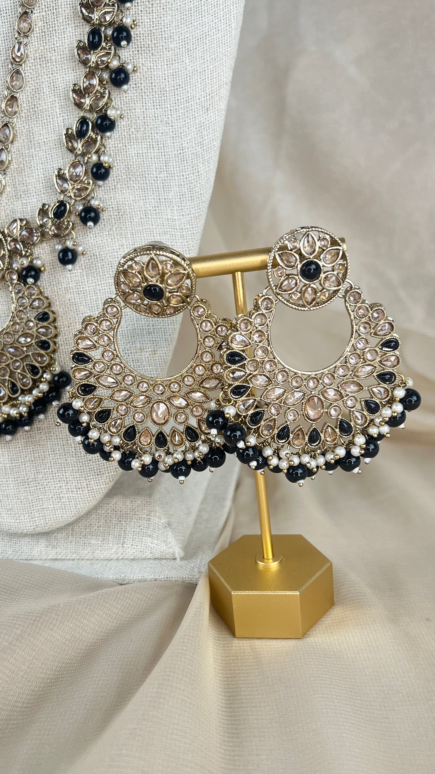 Polki Rani Haar | Mala | Long Necklace Set