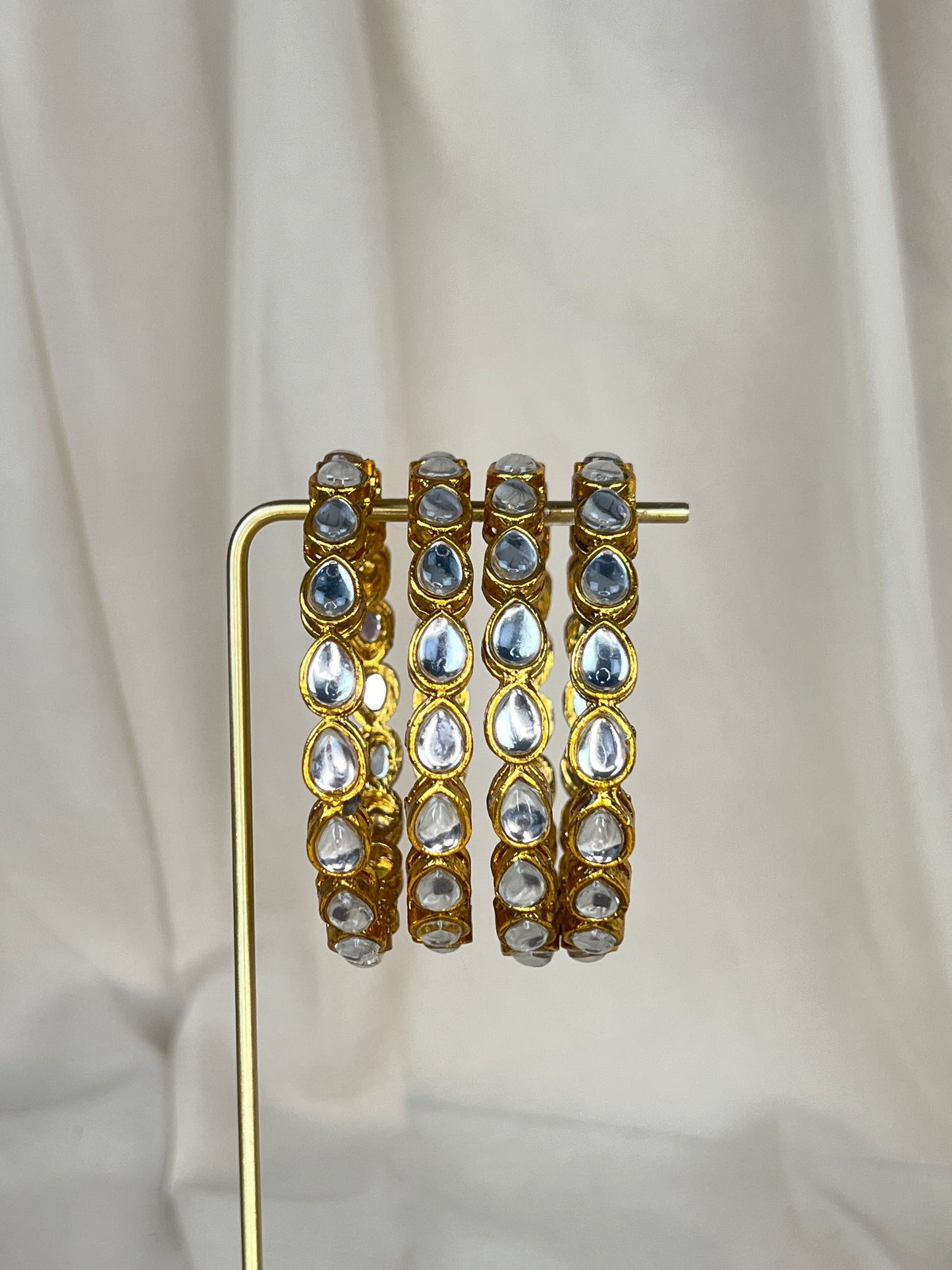Kundan Bangle Set