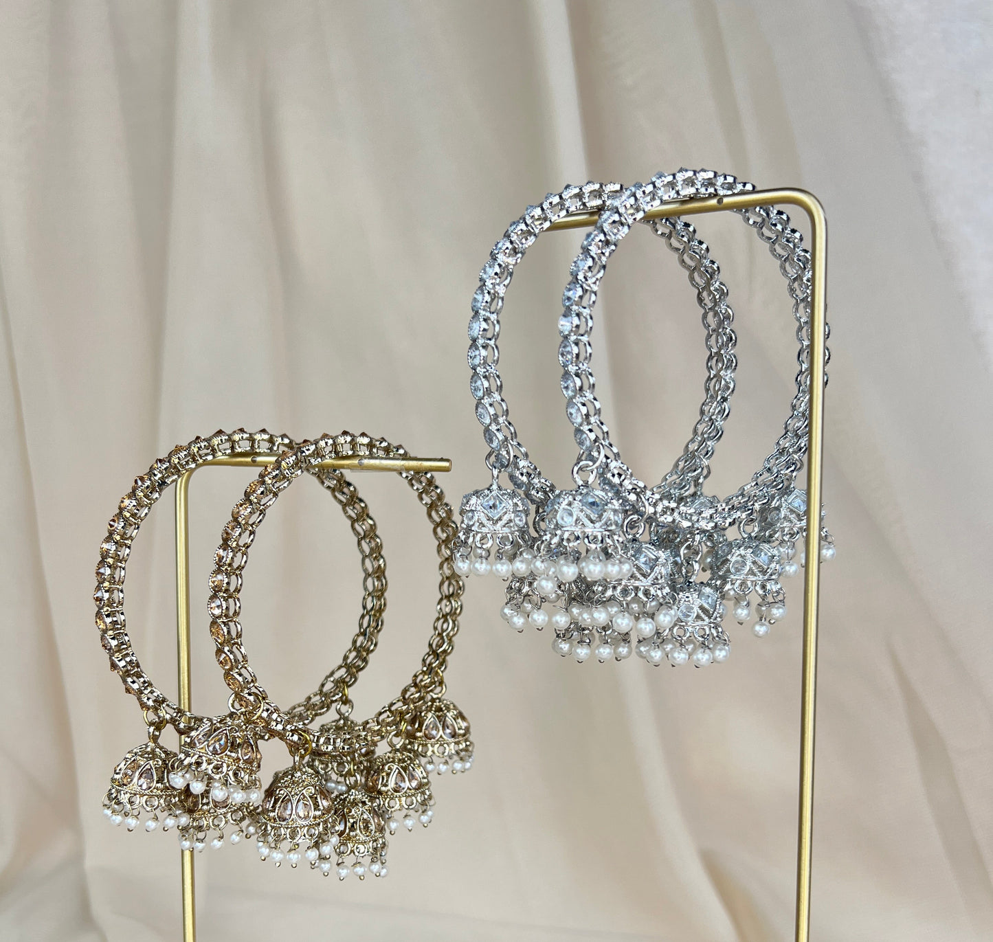 Jhumka Polki Bangle Pair