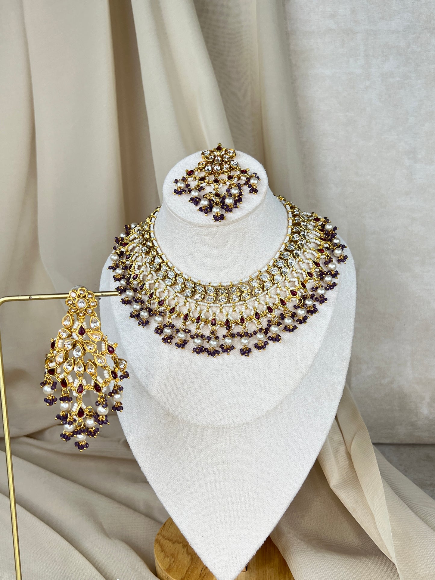 Kundan Necklace Set