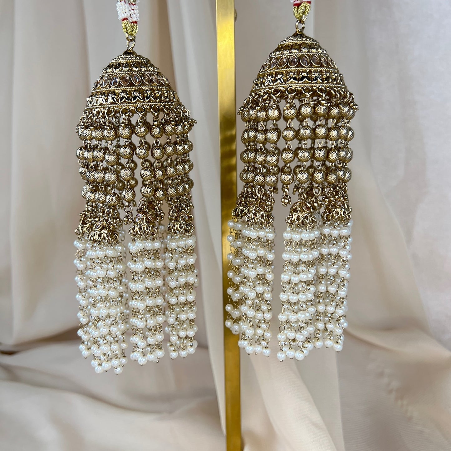 Pearl Gold Bridal Kaleera | Kalira