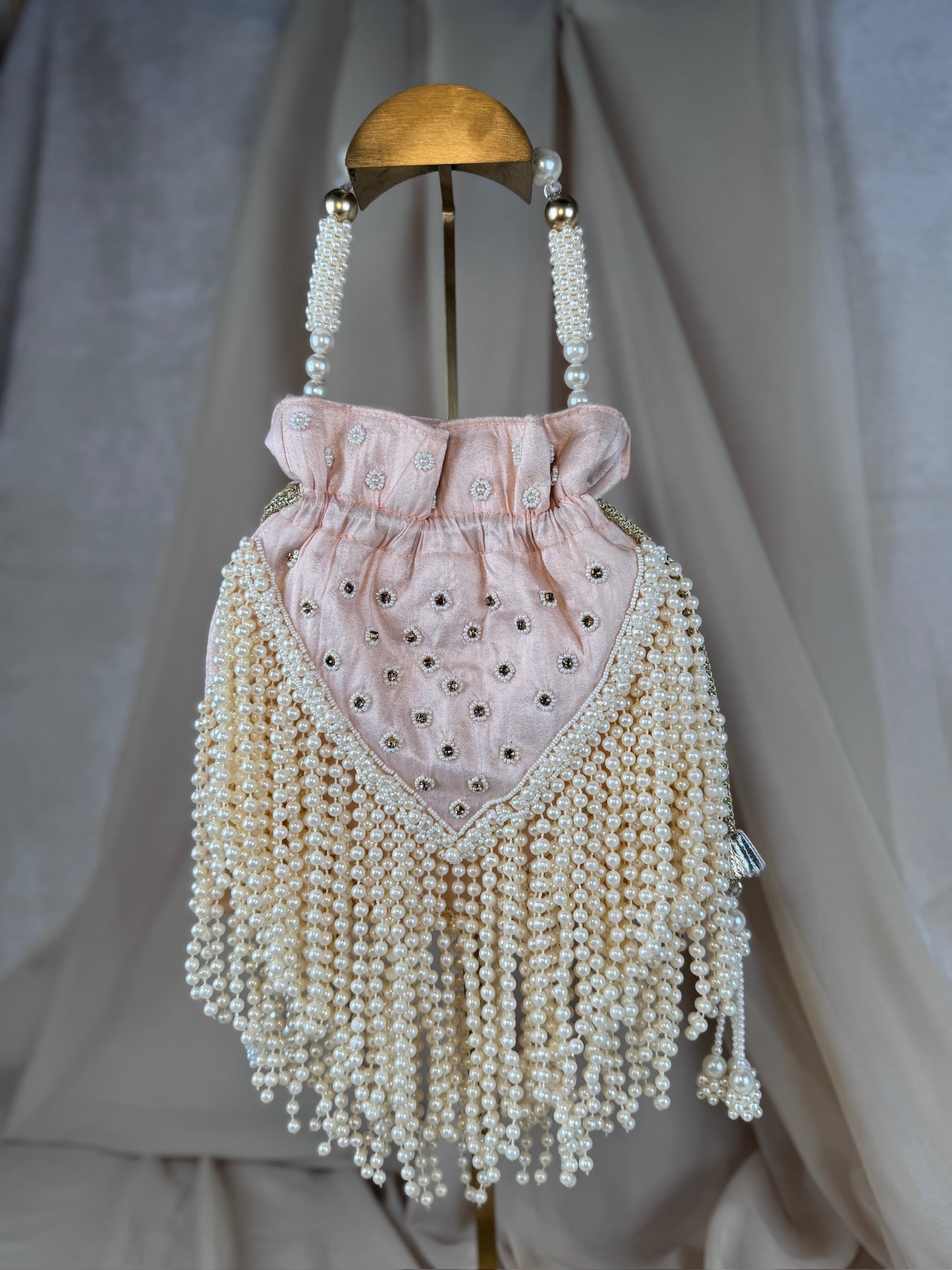 Oversized Hanging Pearl Polti | Purse