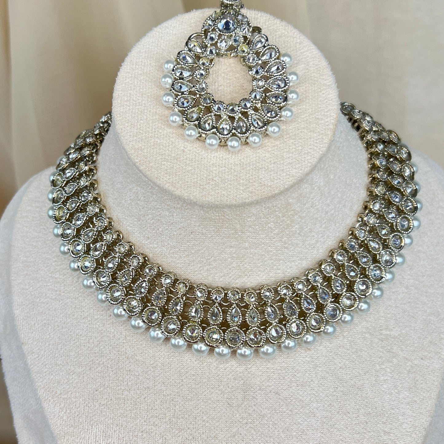 Polki Necklace Set