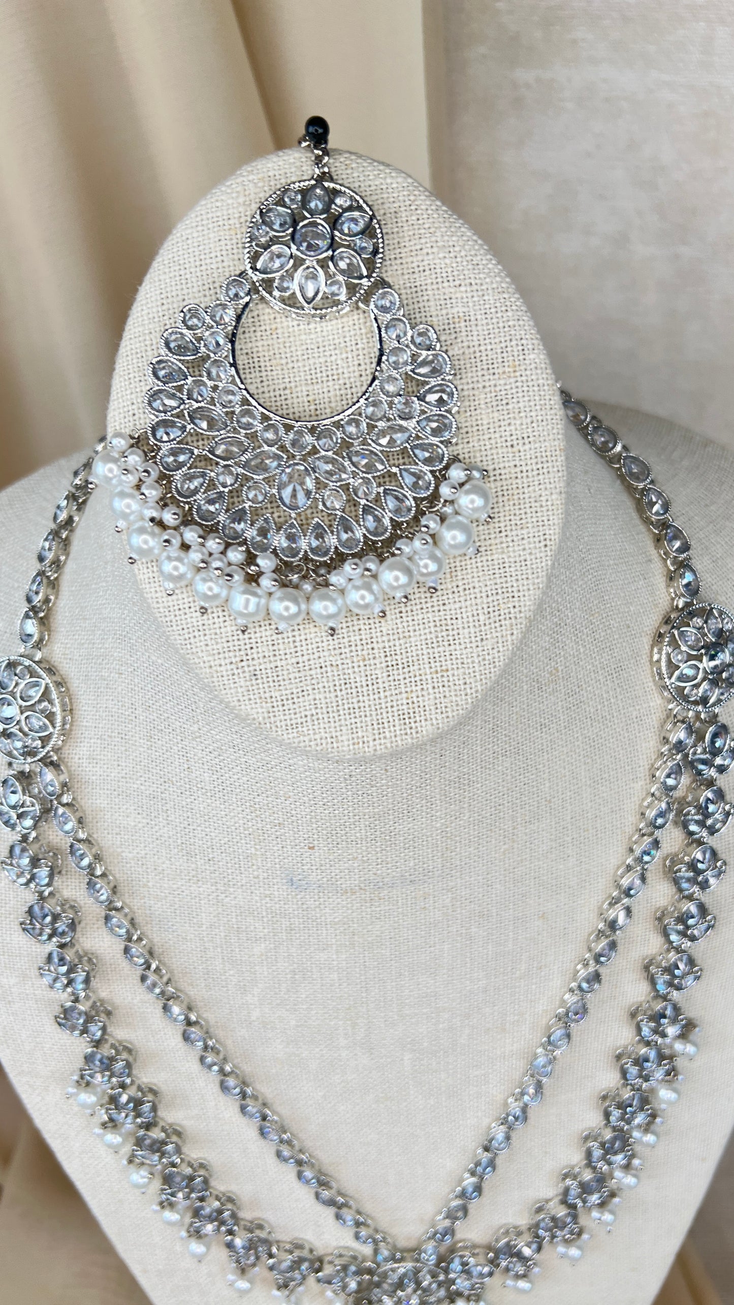 Polki Rani Haar | Mala | Long Necklace Set