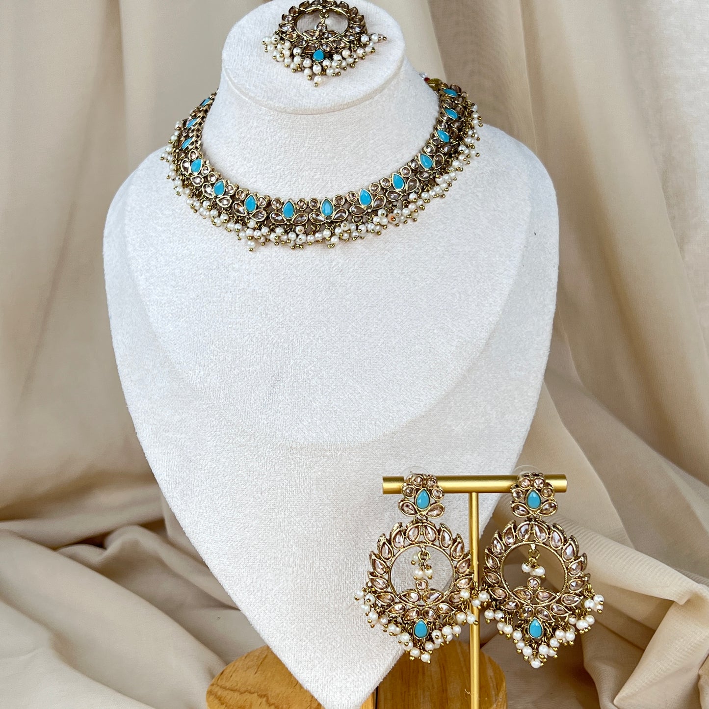 Polki Necklace Set