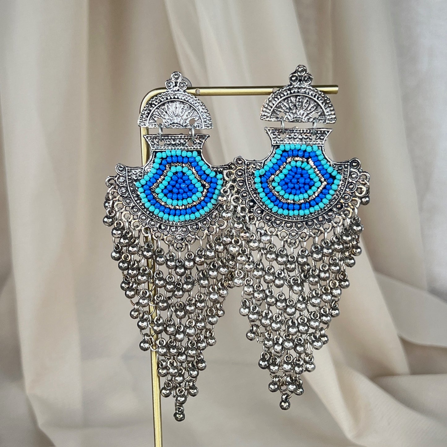 Statement Oxidized Earrings