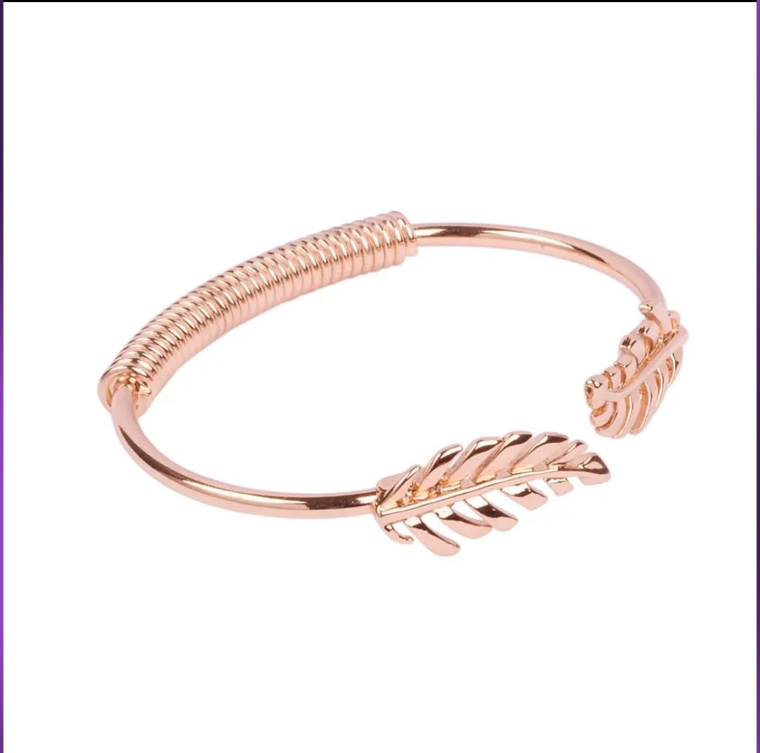 Leaf Open Bangle