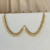 Polki Stone Pearl Attachable Ear Chains | Sahare | Earring Support