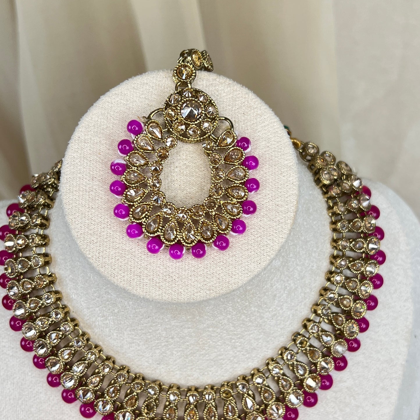 Polki Necklace Set