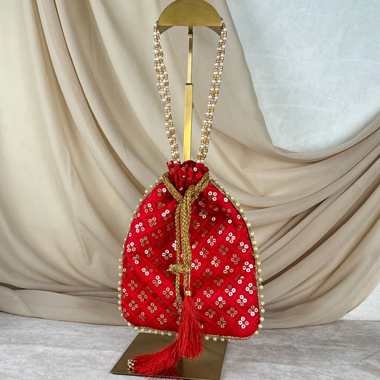 Sequin Potli Bag