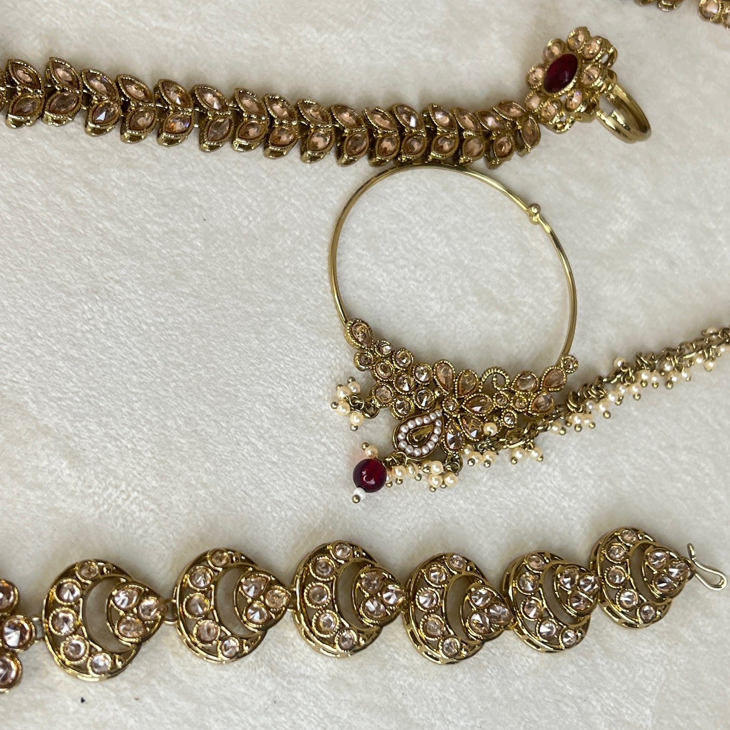 Maroon Full Bridal Set