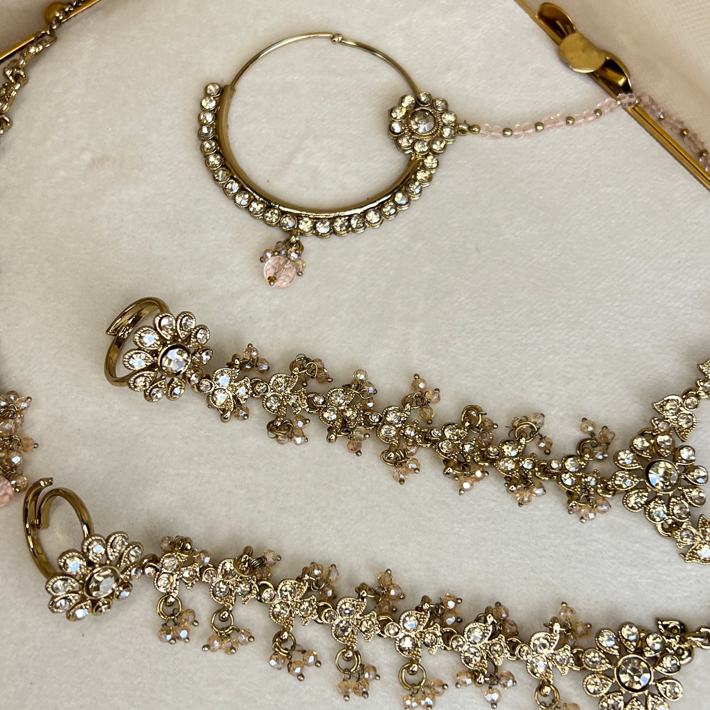 Long Layered Mala Full Bridal Set
