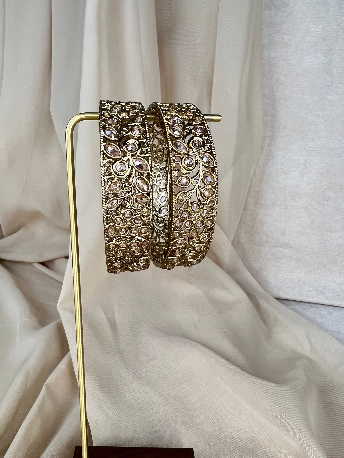 Polki Bangle Pair