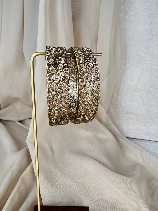 Polki Bangle Pair