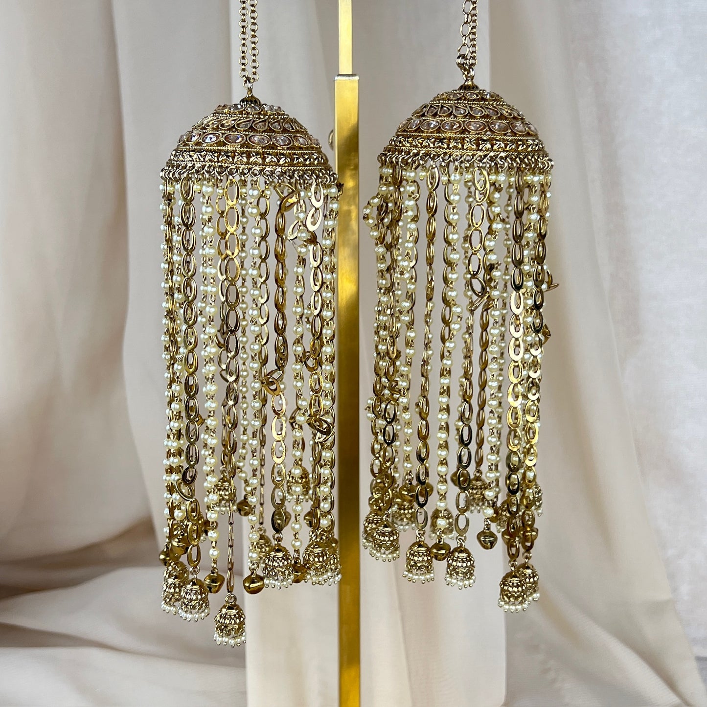 Pearl Gold Bridal Kaleera | Kalira