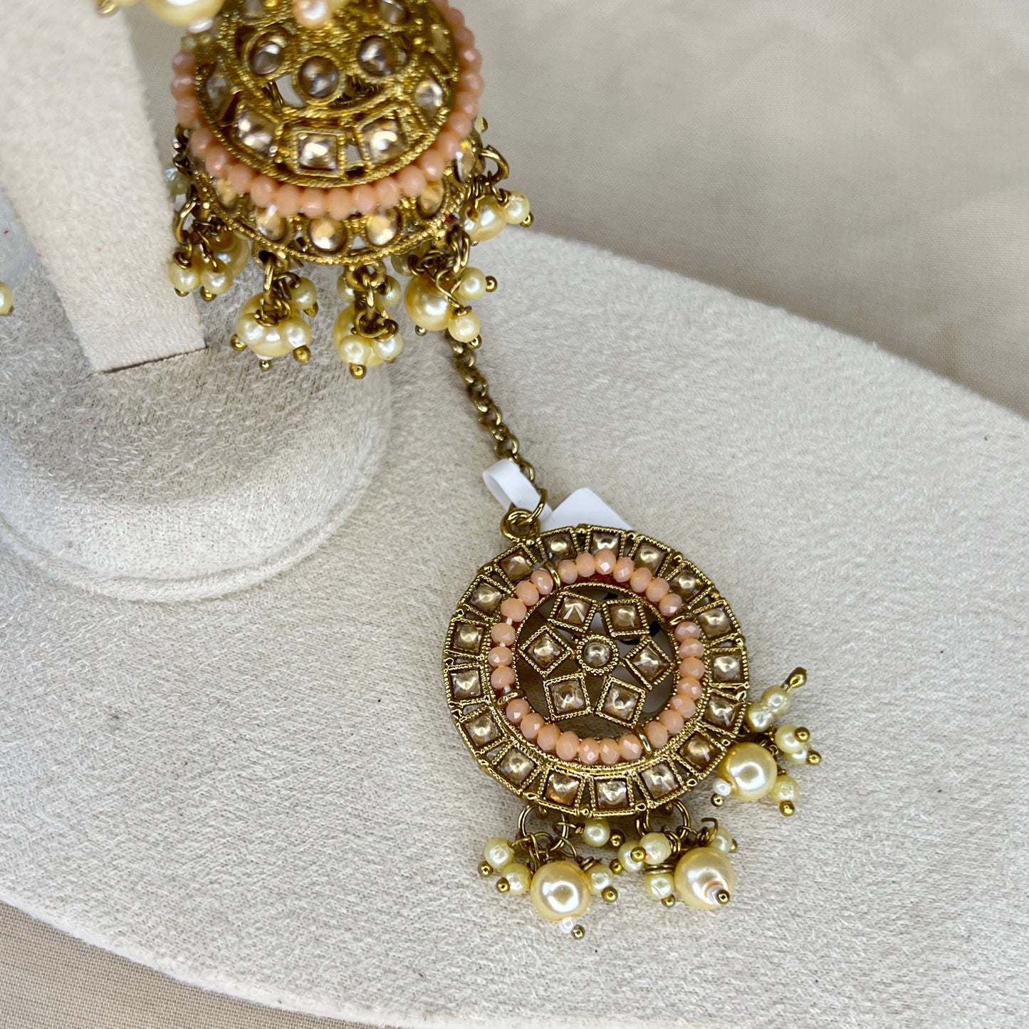 Jhumka Earring and Tikka Set