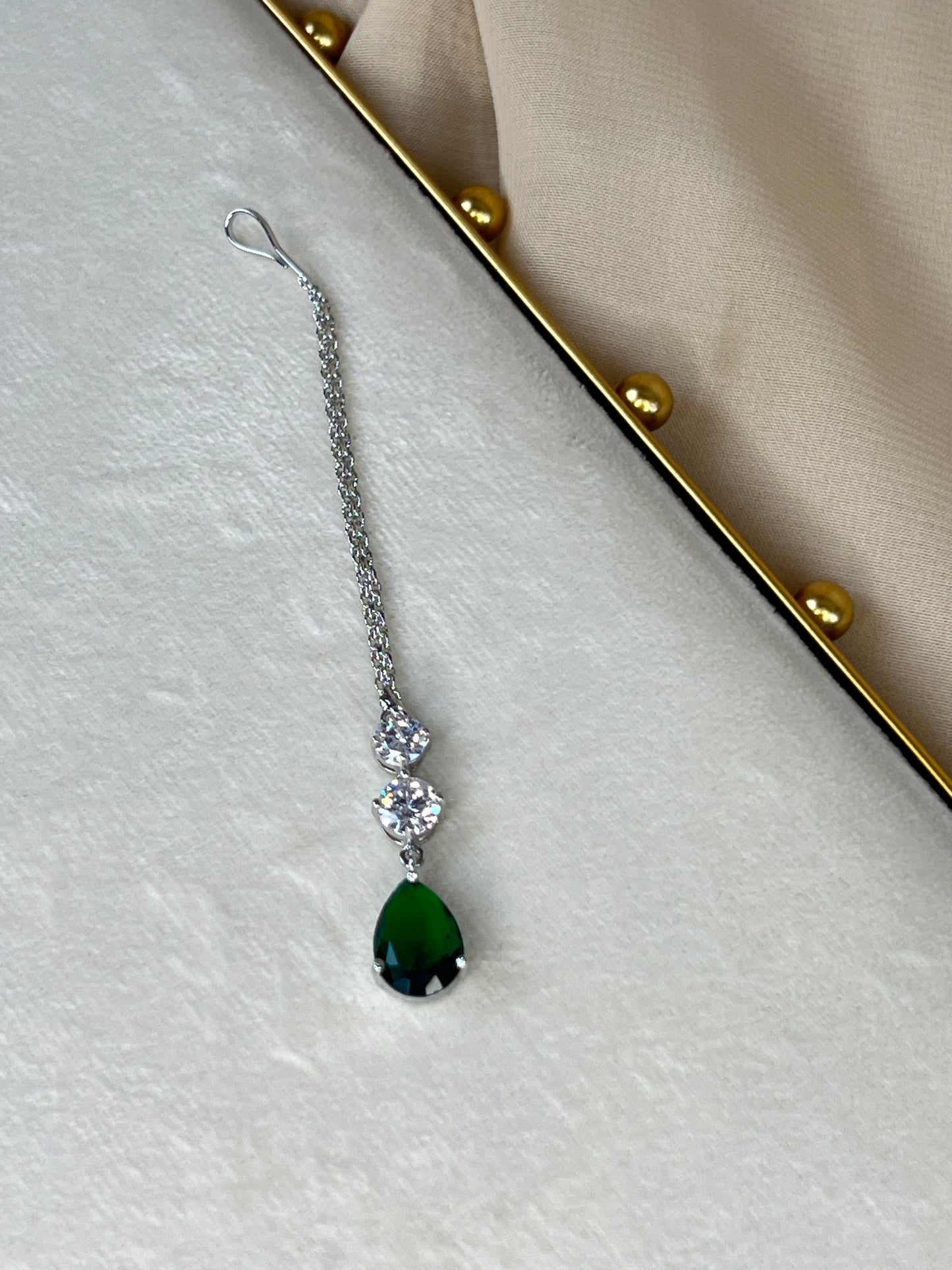 Dainty Small American Diamond Tikka