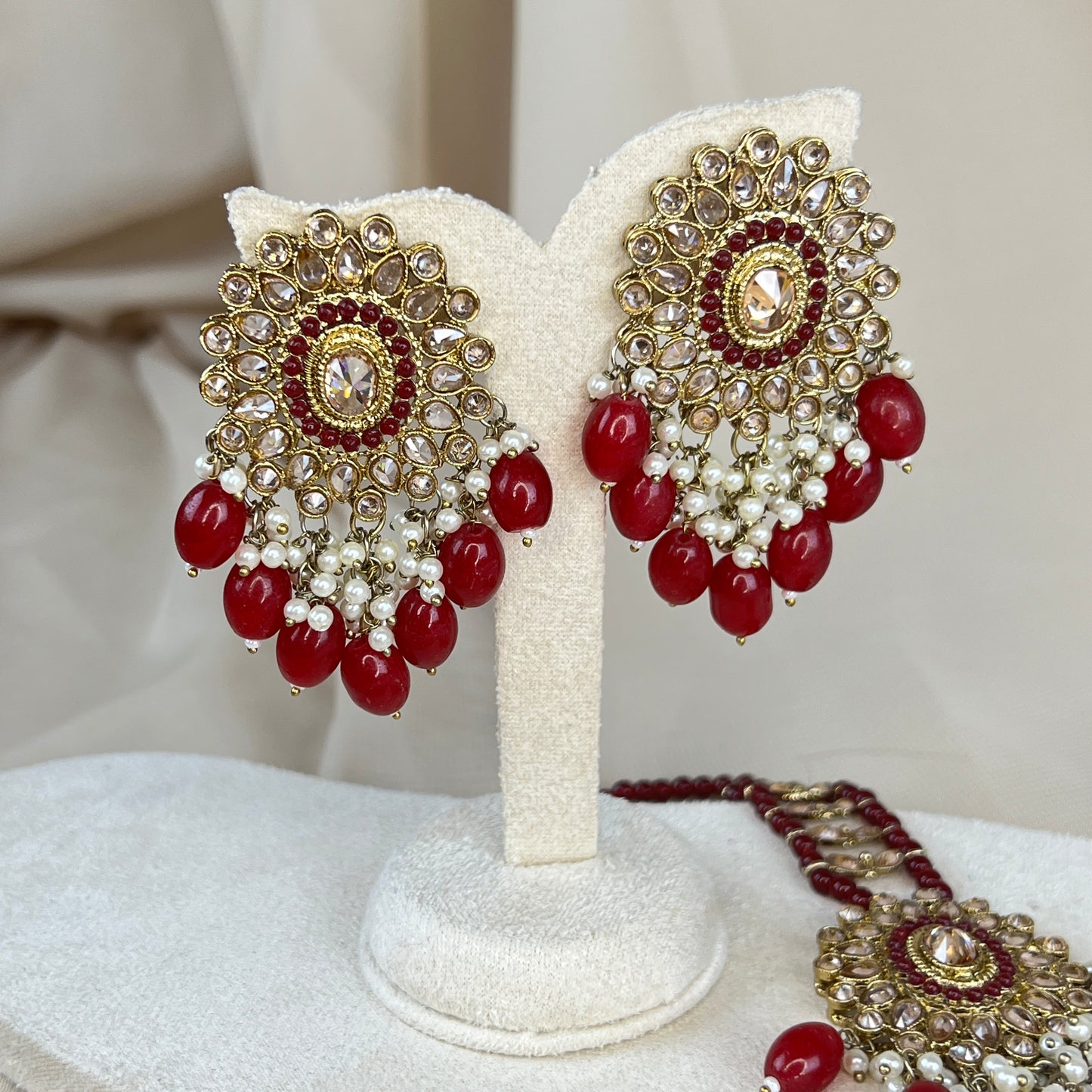 Earring and Tikka Set