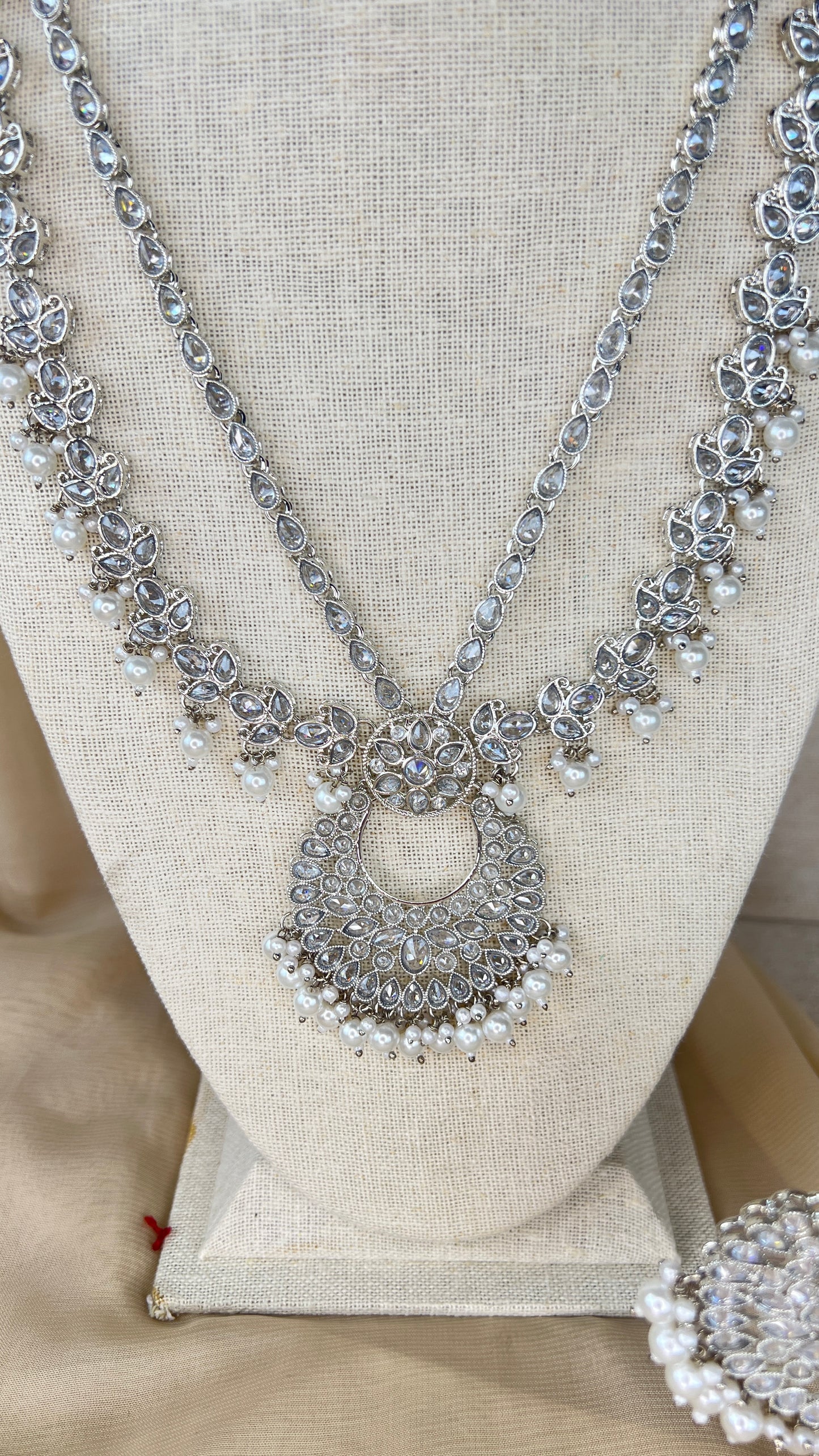 Polki Rani Haar | Mala | Long Necklace Set