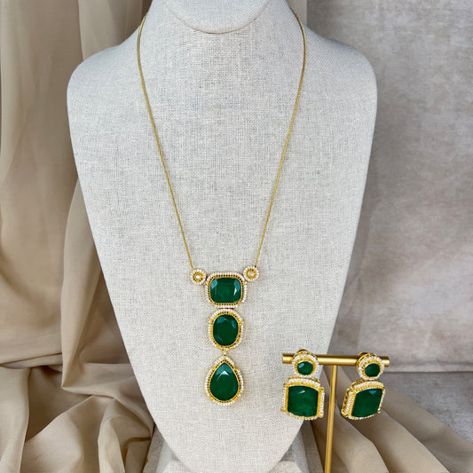 Large Kundan Gold Chain Necklace | Haar | Mala Set
