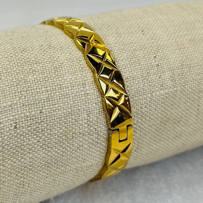 Gold Bangle