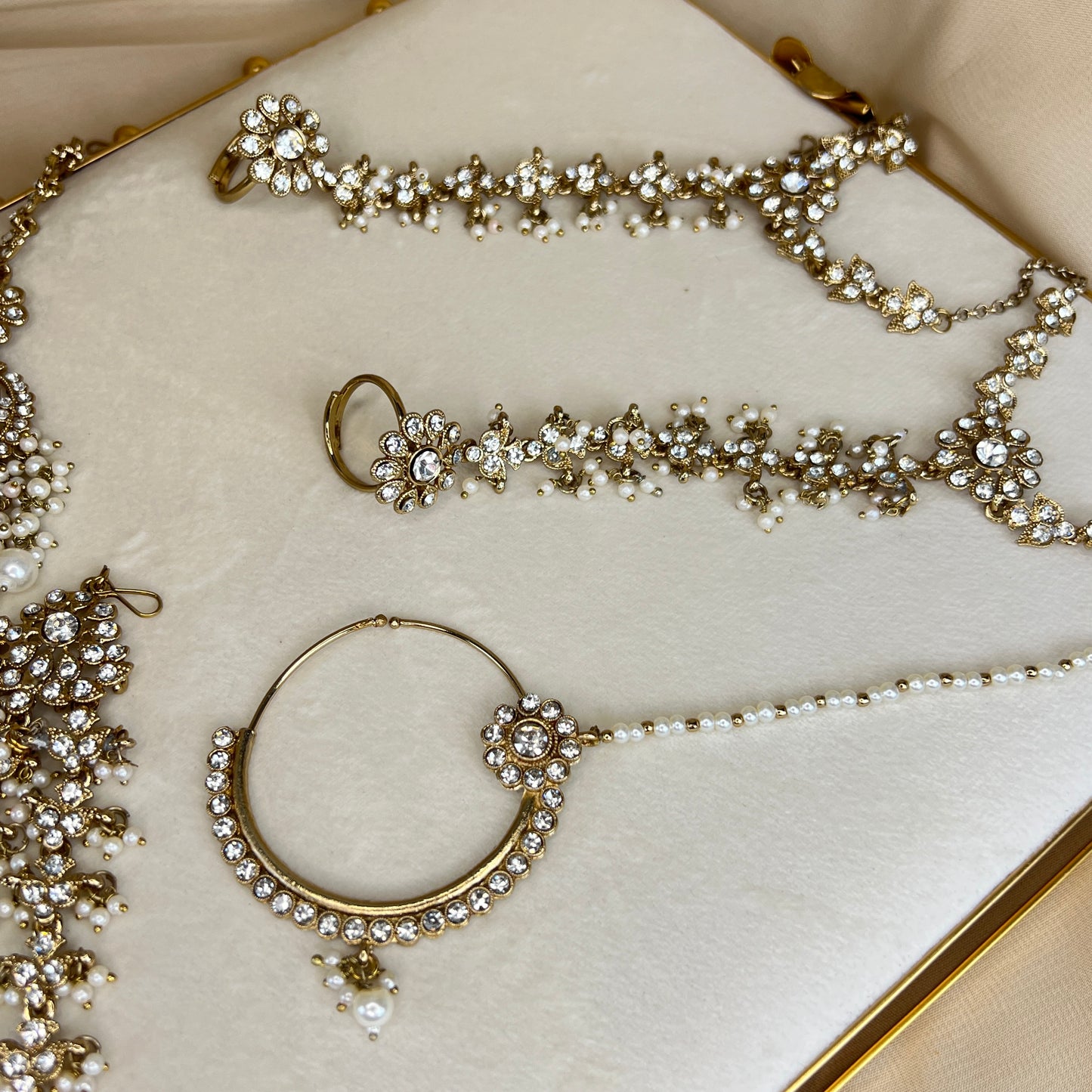 Long Layered Mala Full Bridal Set