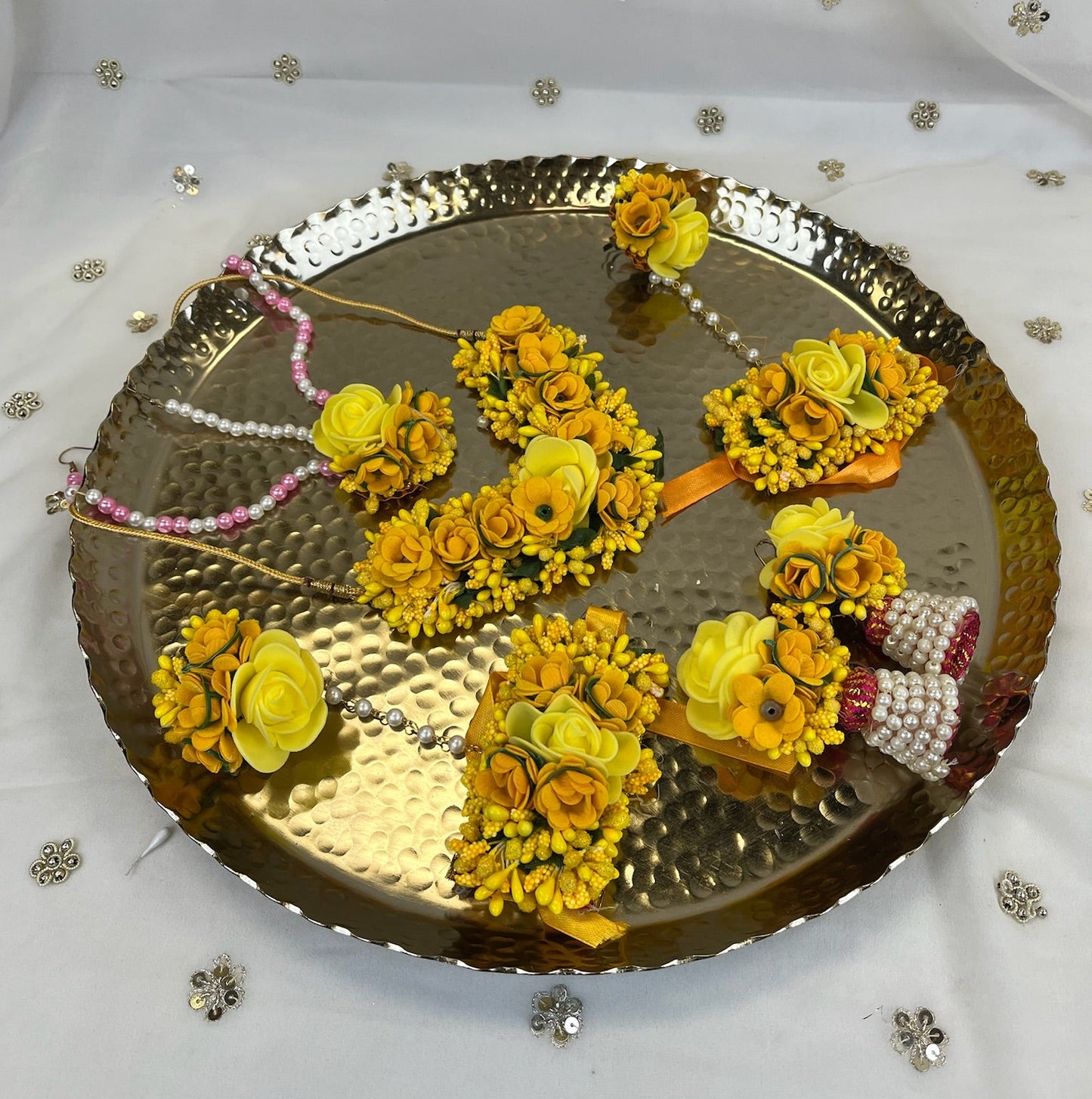 Floral Necklace Set