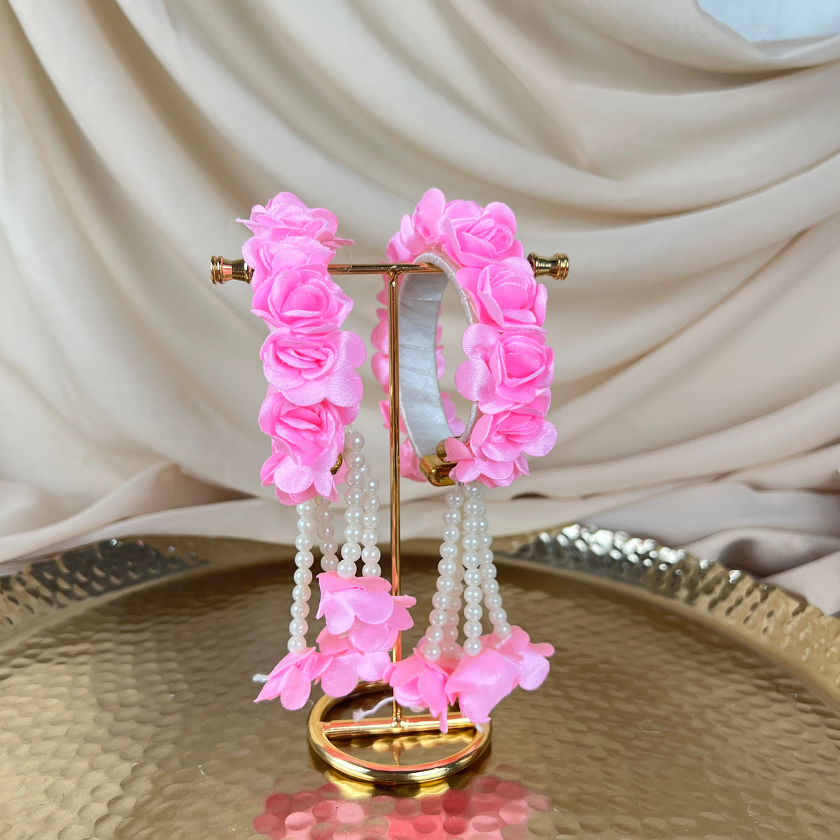 Floral | Faux Flower Bangles