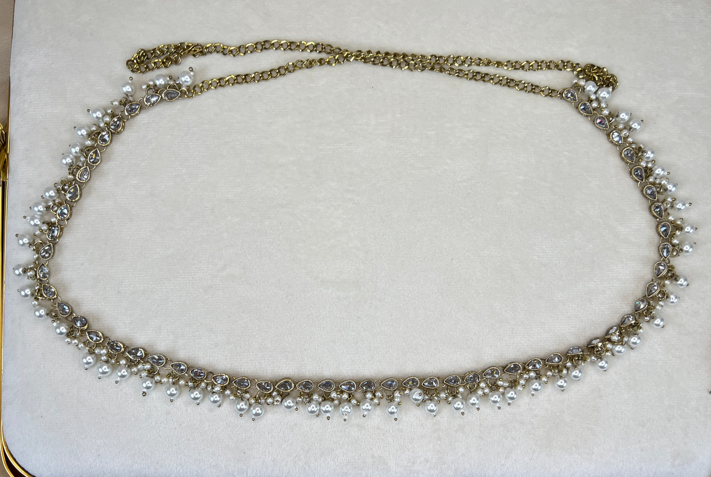Polki Stone Hip Chain | Waist Chain | Kamarbandh | Kamar Patta