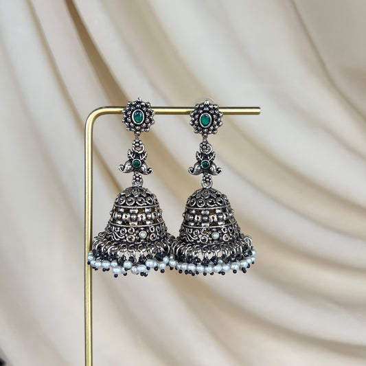 German Silver Jhumka