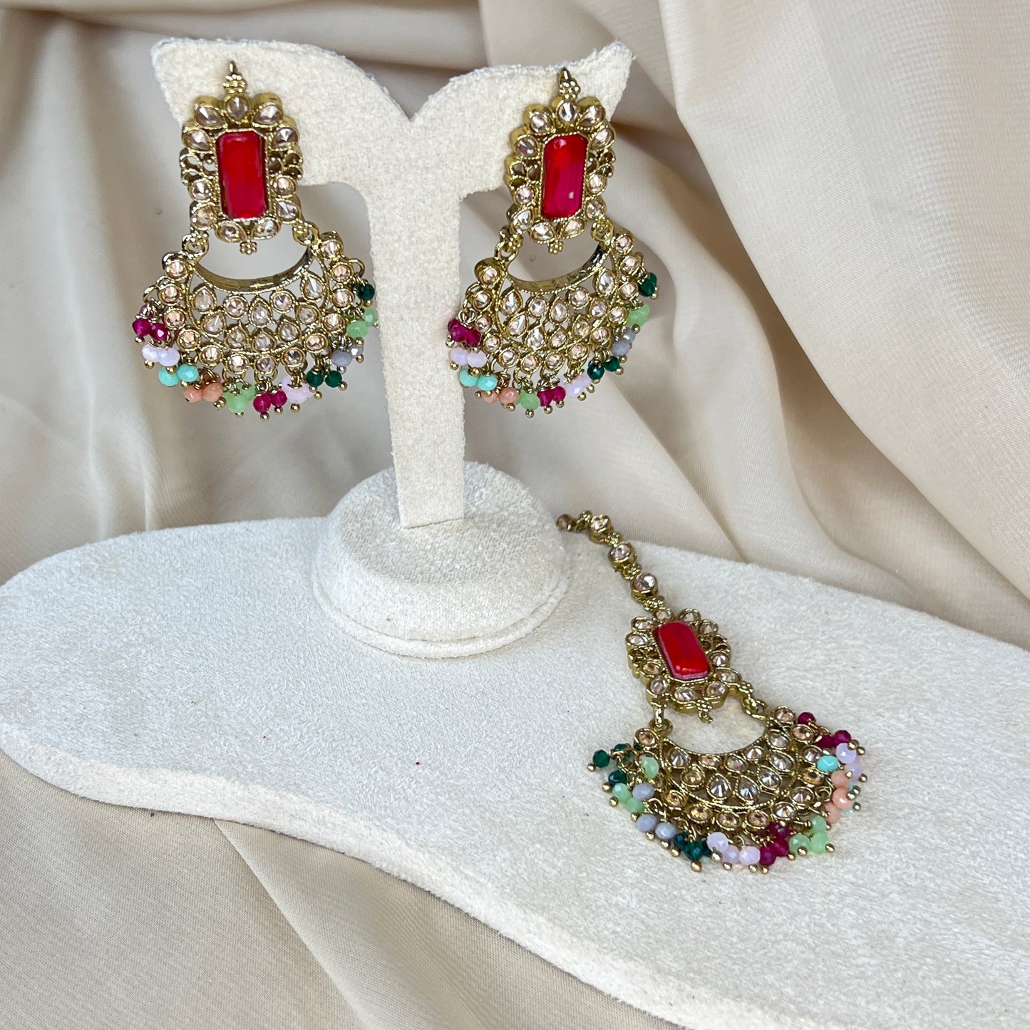 Earring and Tikka Set