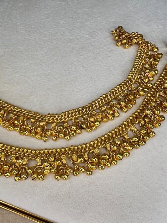 Gold Ghungroo Payals | Anklet