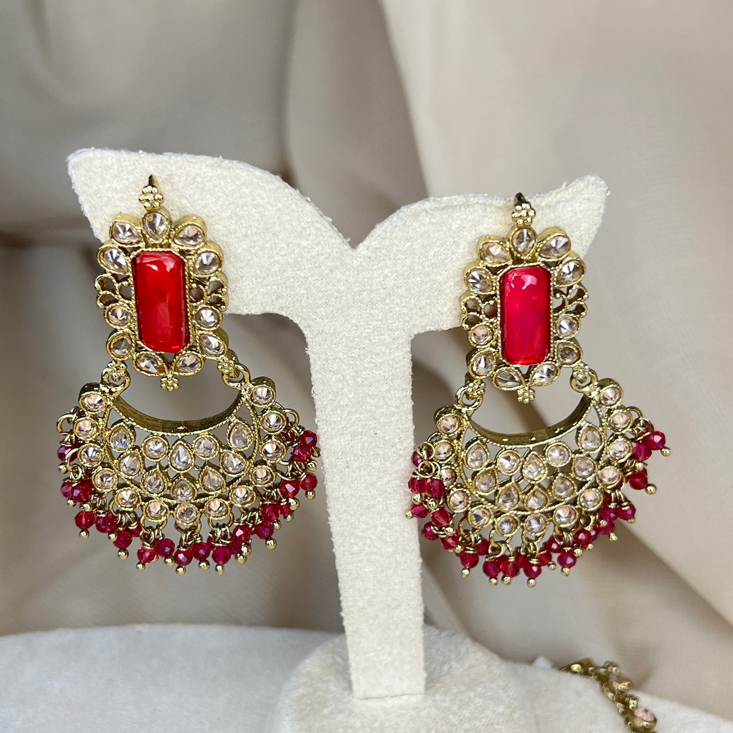 Earring and Tikka Set