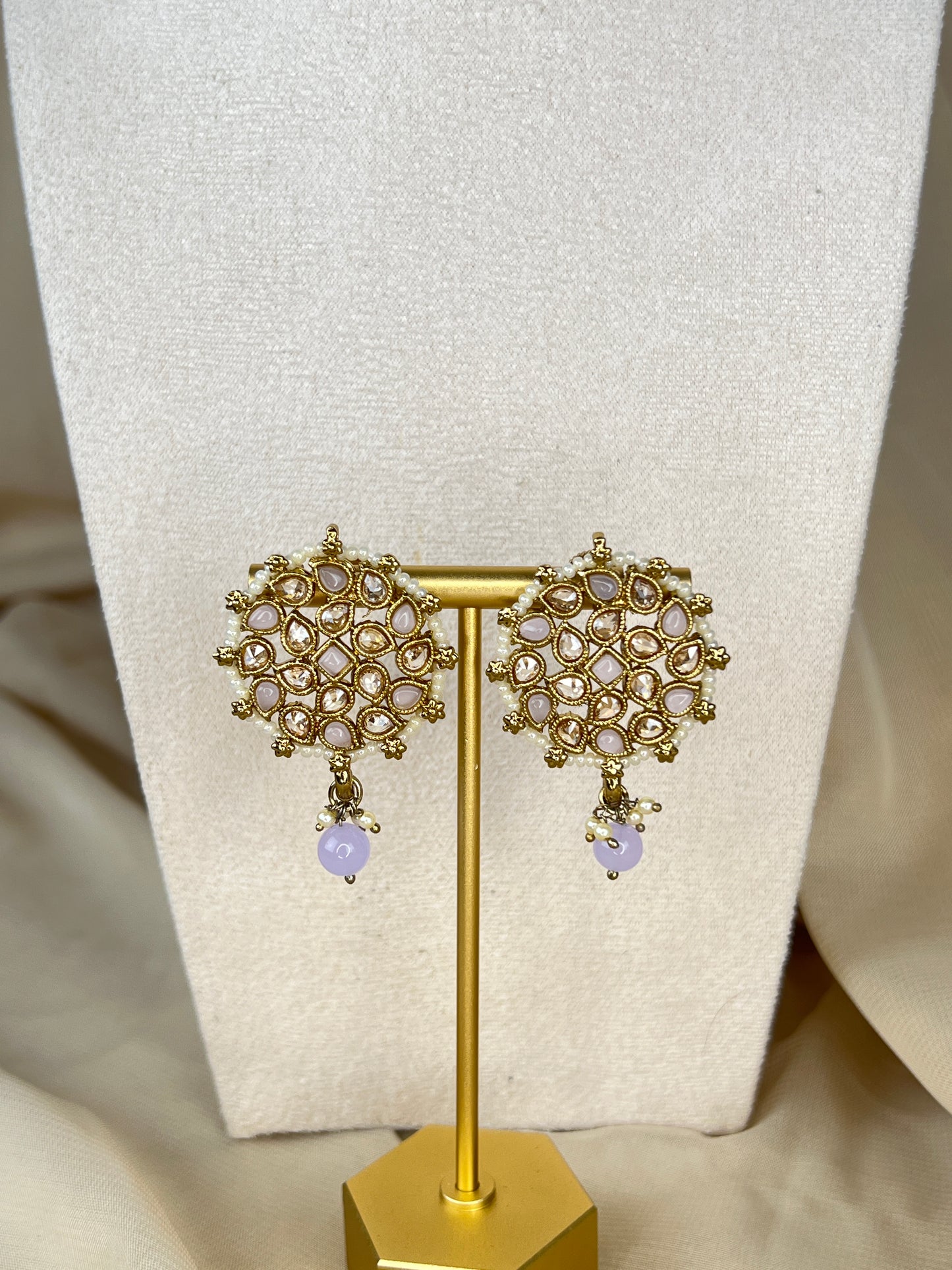 Polki Pearl Choker Set