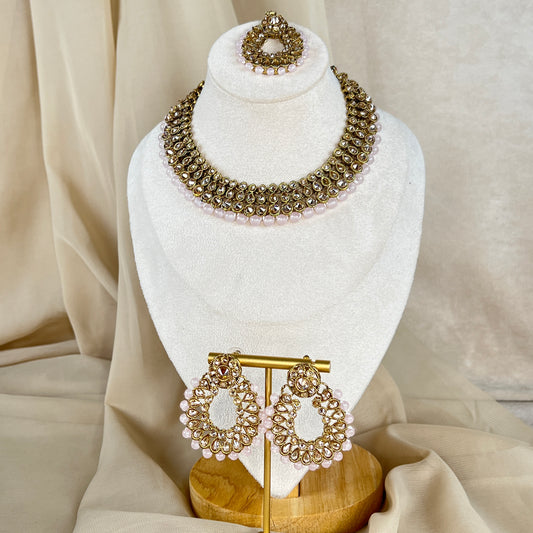 Polki Necklace Set