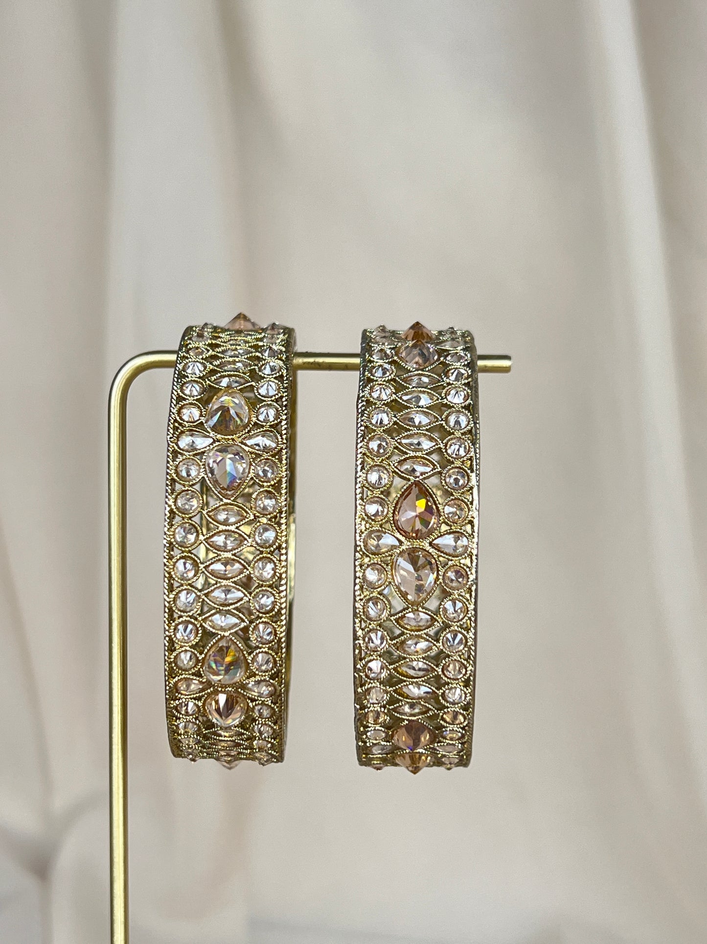 Polki Bangle | Kada | Pair