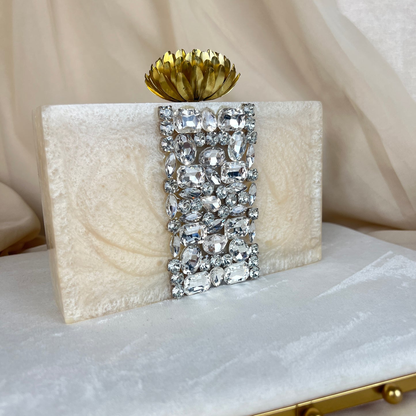 Resin | Acrylic Stone Clutch