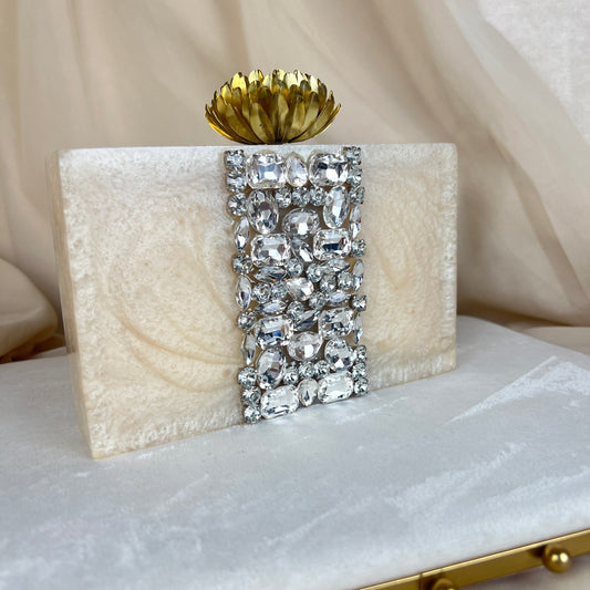 Resin | Acrylic Stone Clutch